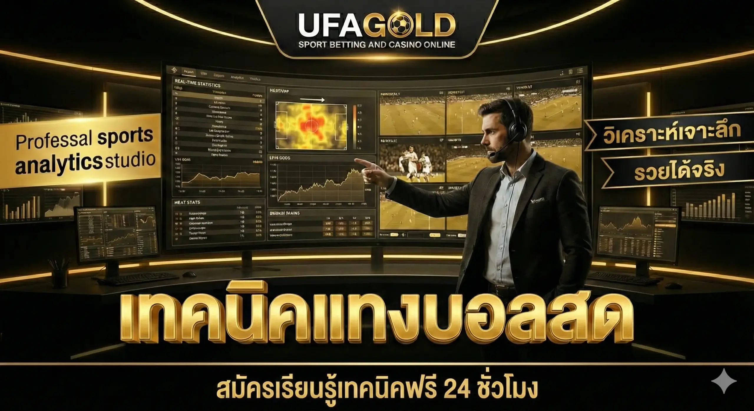 เทคนิคแทงบอลให้ได้กำไร UFAGOLD